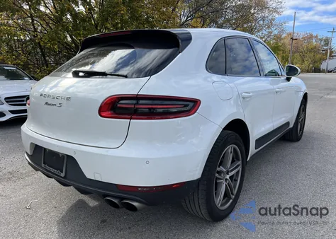 2016 Porsche Macan S from USA, damaged, VIN WP1AB2A53GLB42337